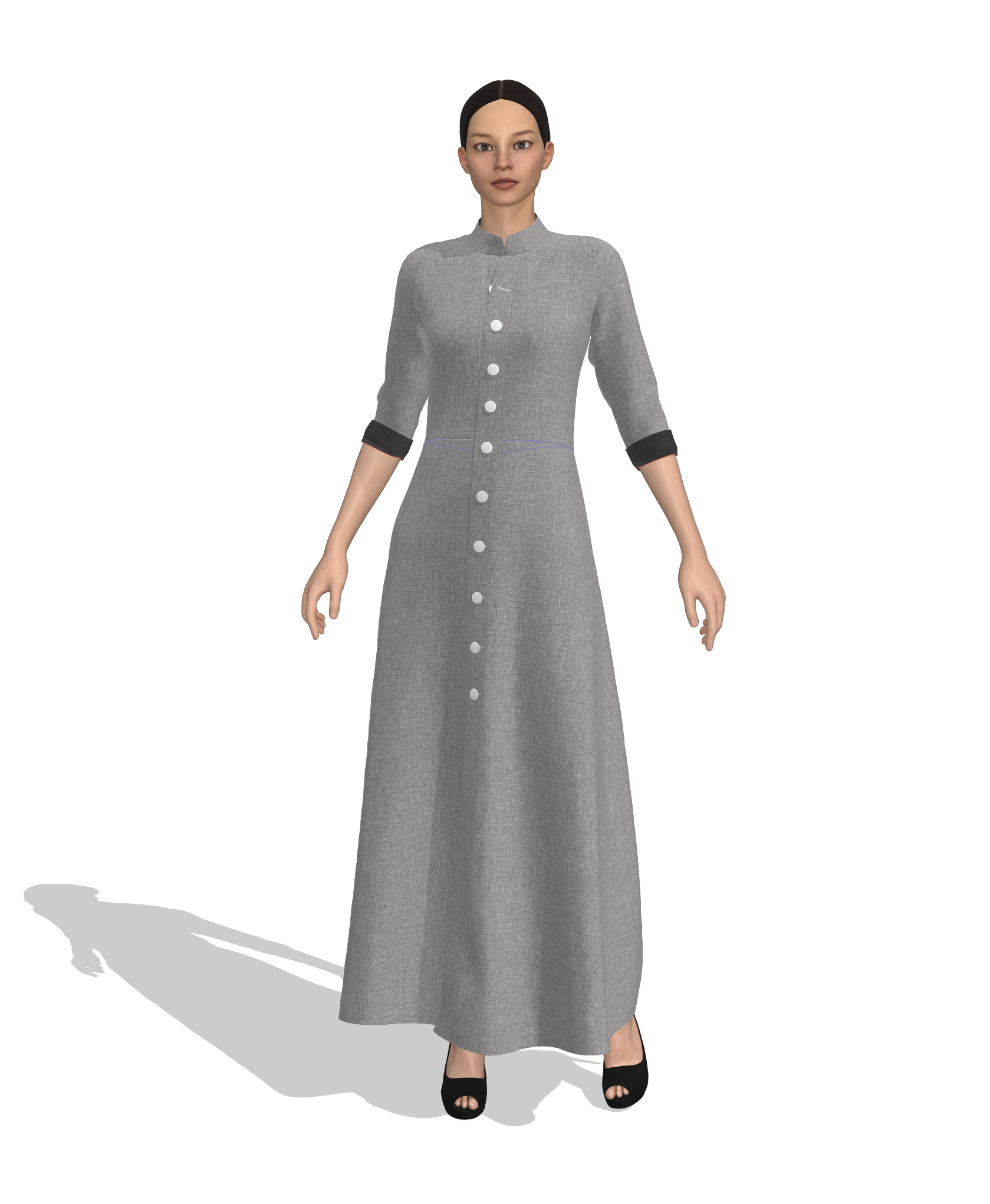 KDscion-p2-half sleeve overall dress